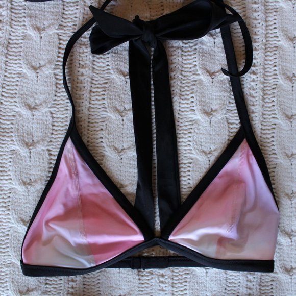Leilani Women's Black/Pink Bikini Set ~4~ - Picture 6 of 9